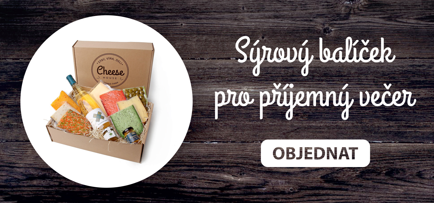 Sýrový box pro příjmený večer i s bílem vínem