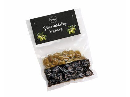 Zelené vypeckované olivy 100g