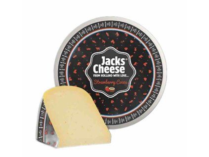 Gouda s jahodovým kokosem