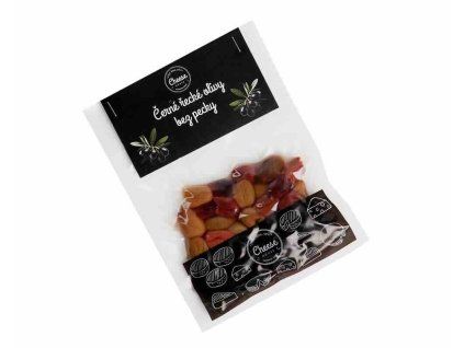 Černé vypeckované olivy 100g
